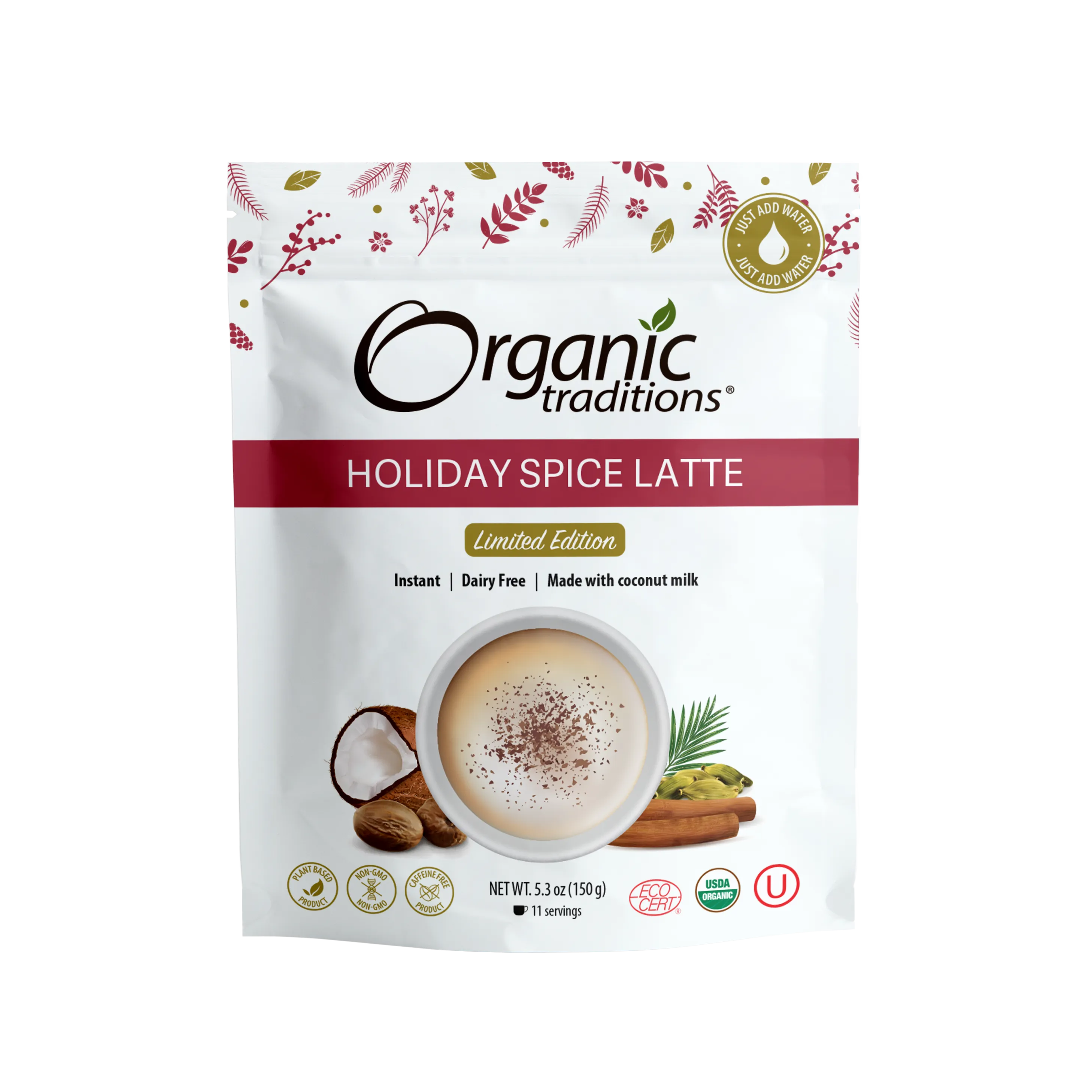 Organic Limited Edition Holiday Spice Latte