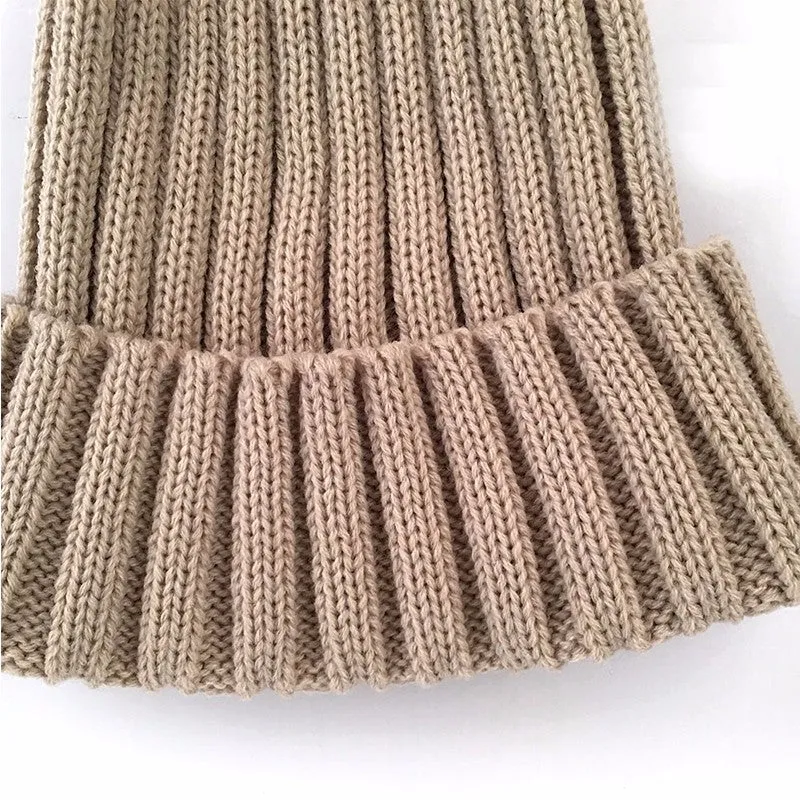 Original Beige Natural Fur Pomkin Hat