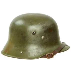 Original Imperial German WWI M16 Stahlhelm Helmet with Liner