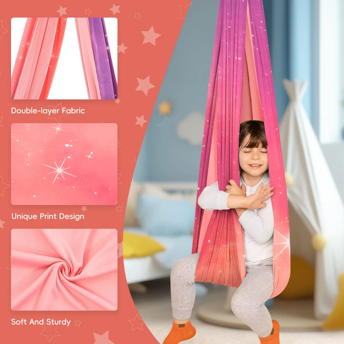 Outree Double Layer Sensory Swing