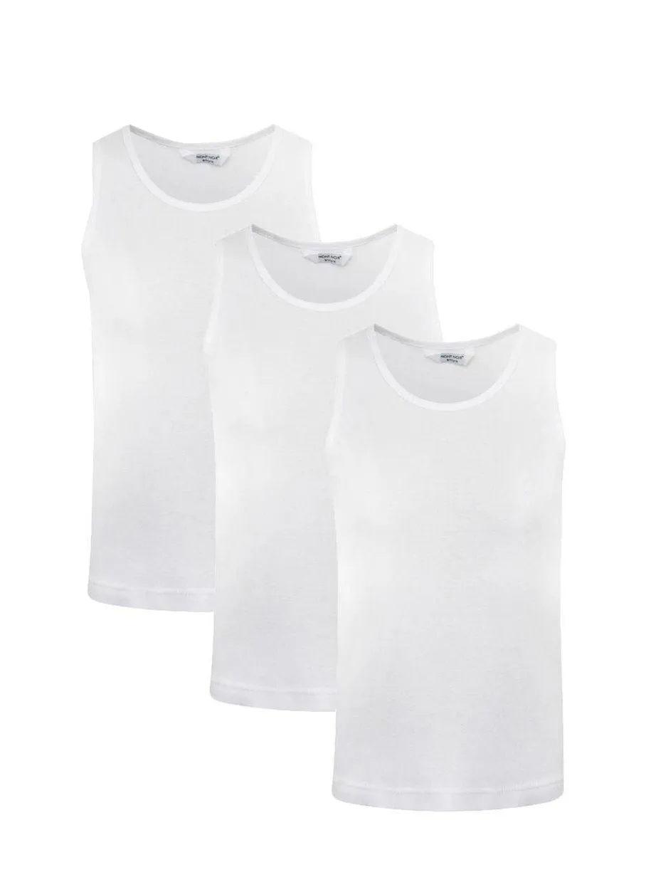 Pack Of 3 Boys Vest