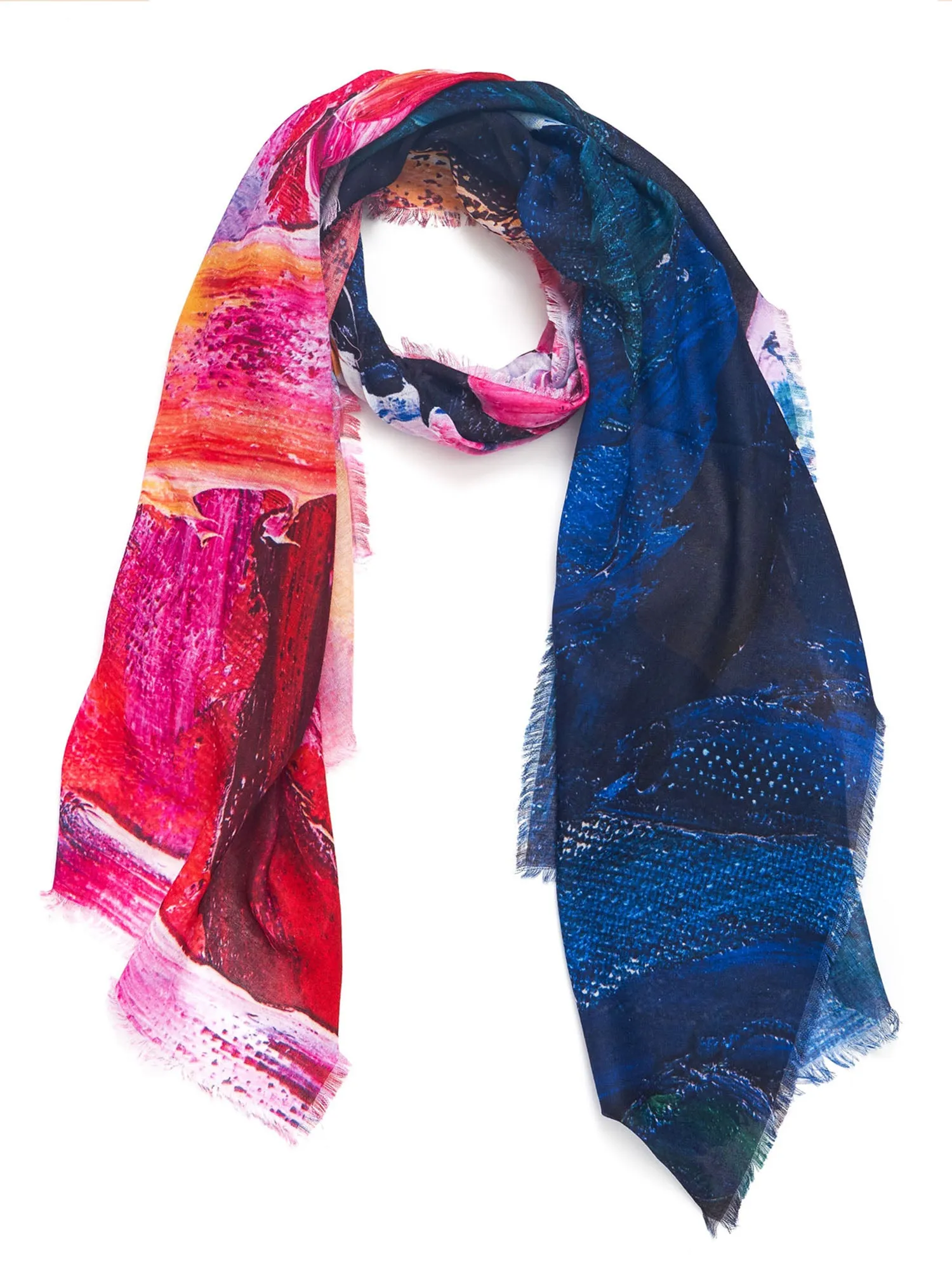 Palette Scarf - Blue