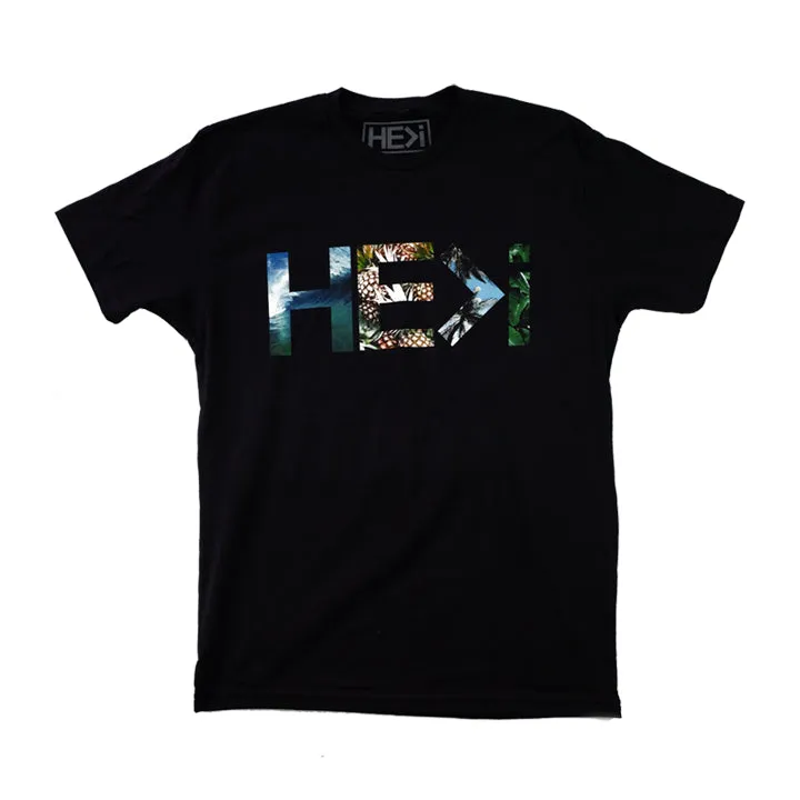 PARADISE LOGO TEE IN BLACK