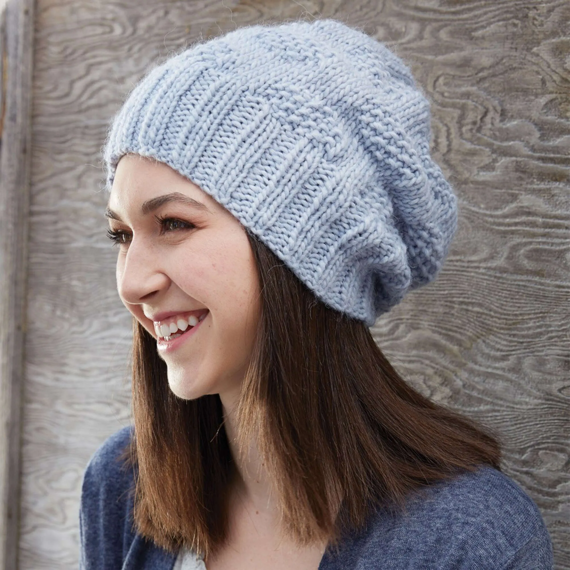 Patons Polka Dot Knit Hat