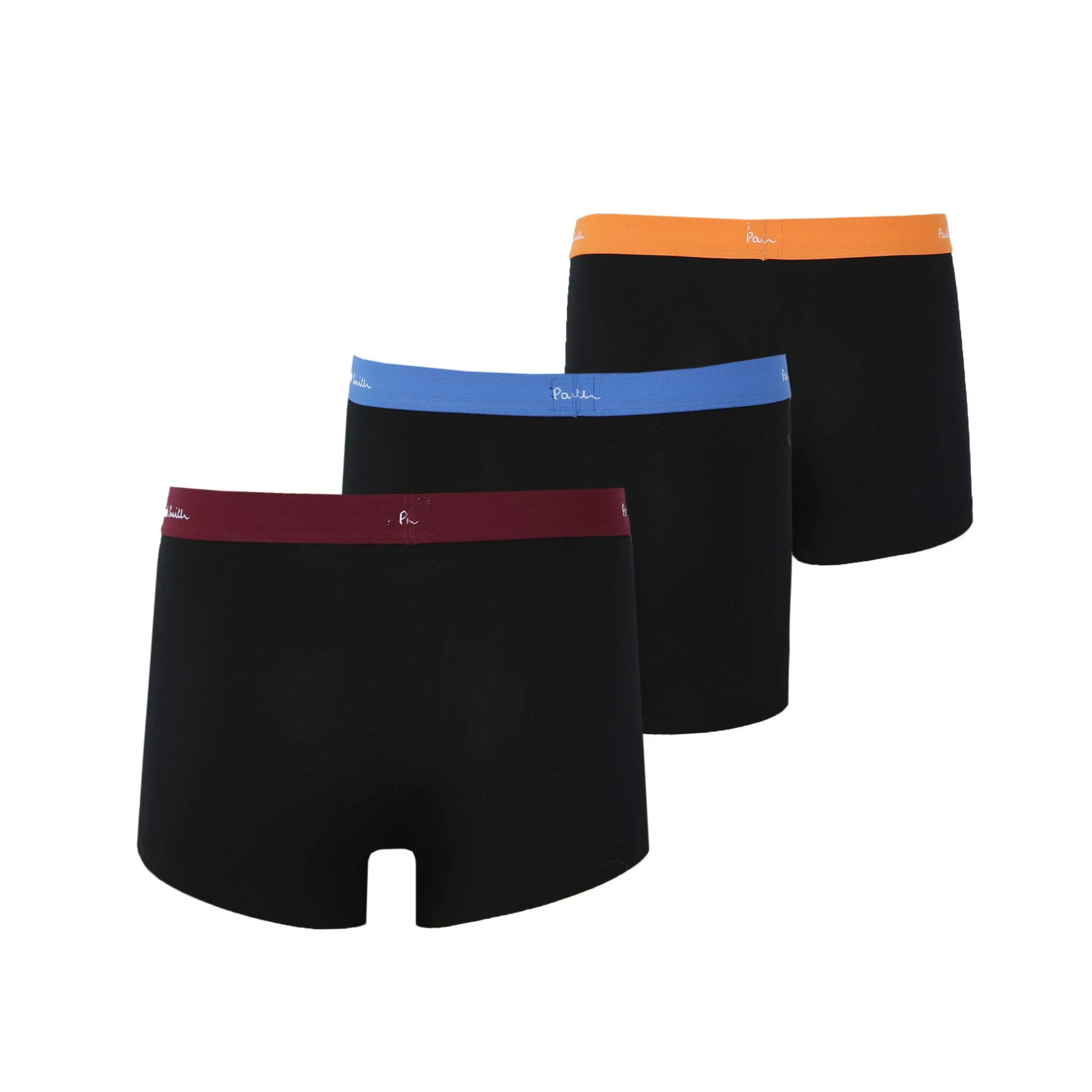 Paul Smith Trunk 3 Pack Band Mix Underwear in Black