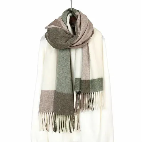 Premium Wool Thick Blanket Scarf