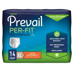 Prevail® Per-Fit® Extra Absorbent Underwear, Extra Large