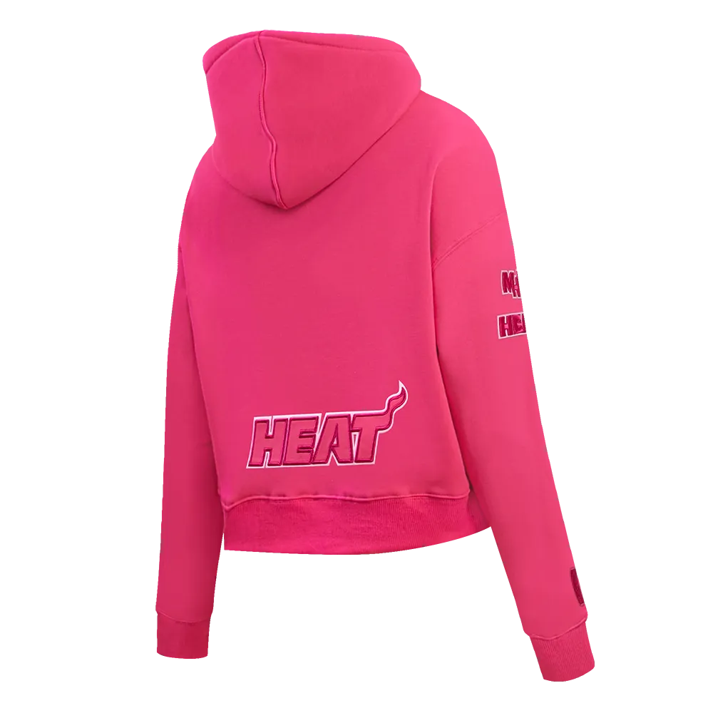 Pro Standard Miami HEAT Women's Crop Hoodie