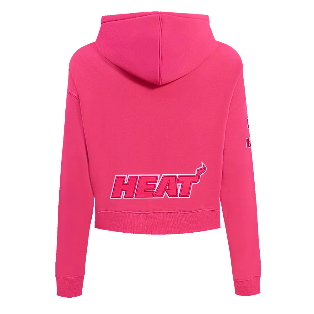 Pro Standard Miami HEAT Women's Crop Hoodie