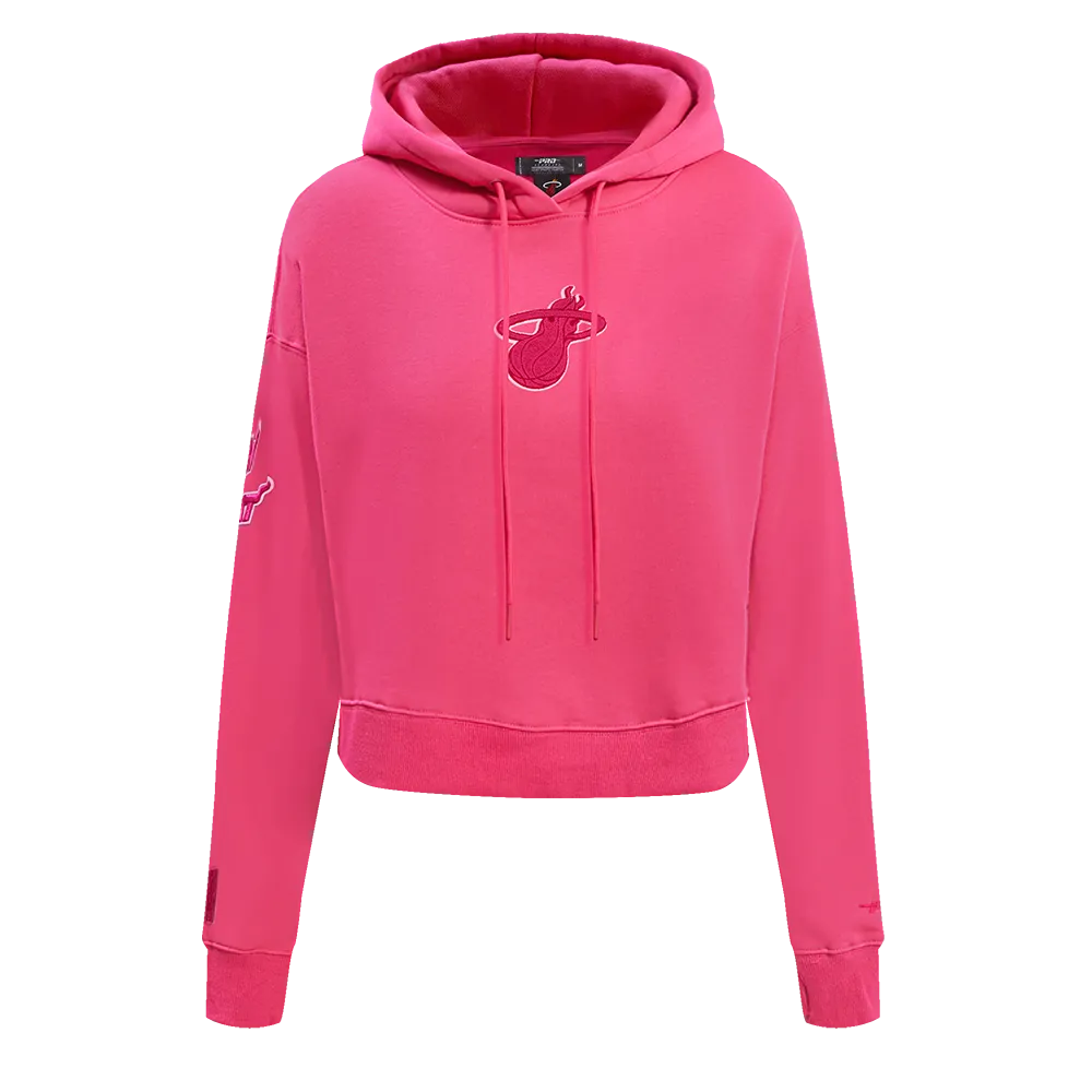 Pro Standard Miami HEAT Women's Crop Hoodie