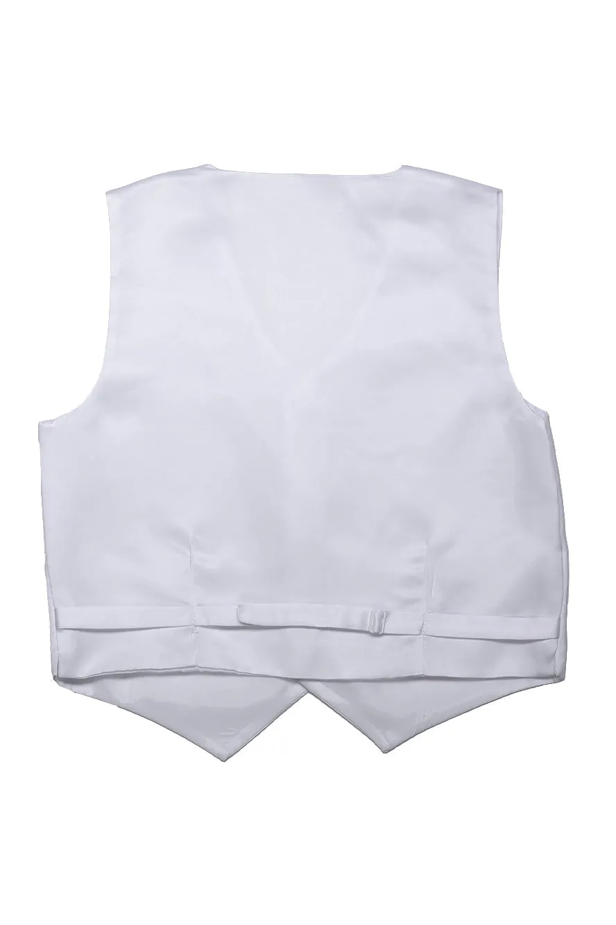 "Princeton" Kids White Tuxedo (5-Piece Set)