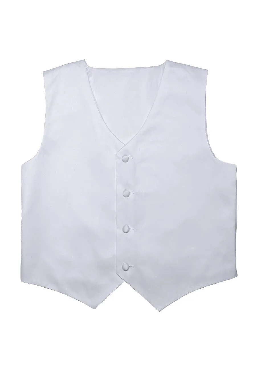 "Princeton" Kids White Tuxedo (5-Piece Set)