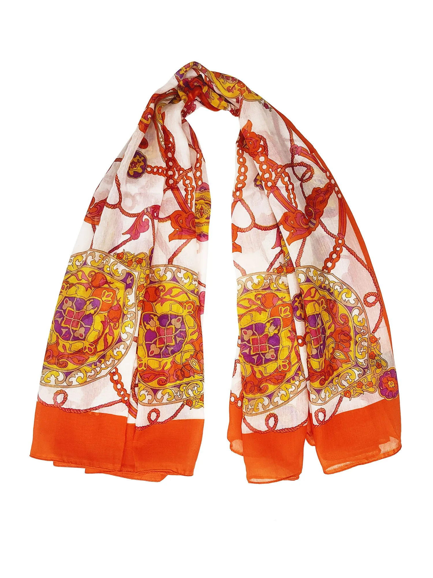 RAJ ANABELLA SQURE LIGHTWEIGHT SCARF