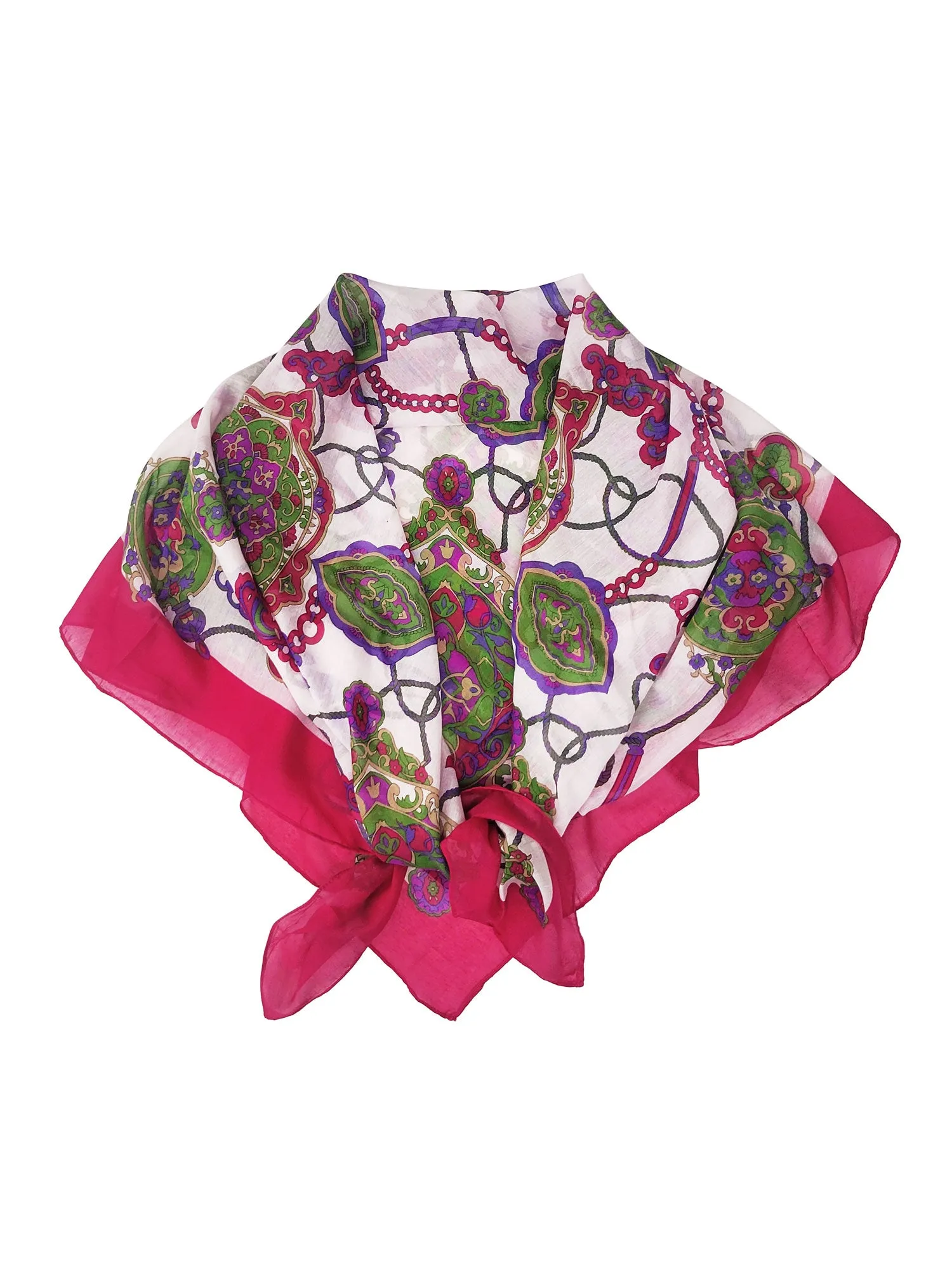 RAJ ANABELLA SQURE LIGHTWEIGHT SCARF