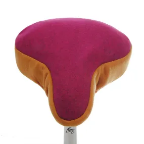 Raspberry Mango Saddle Cover - Pink & Orange