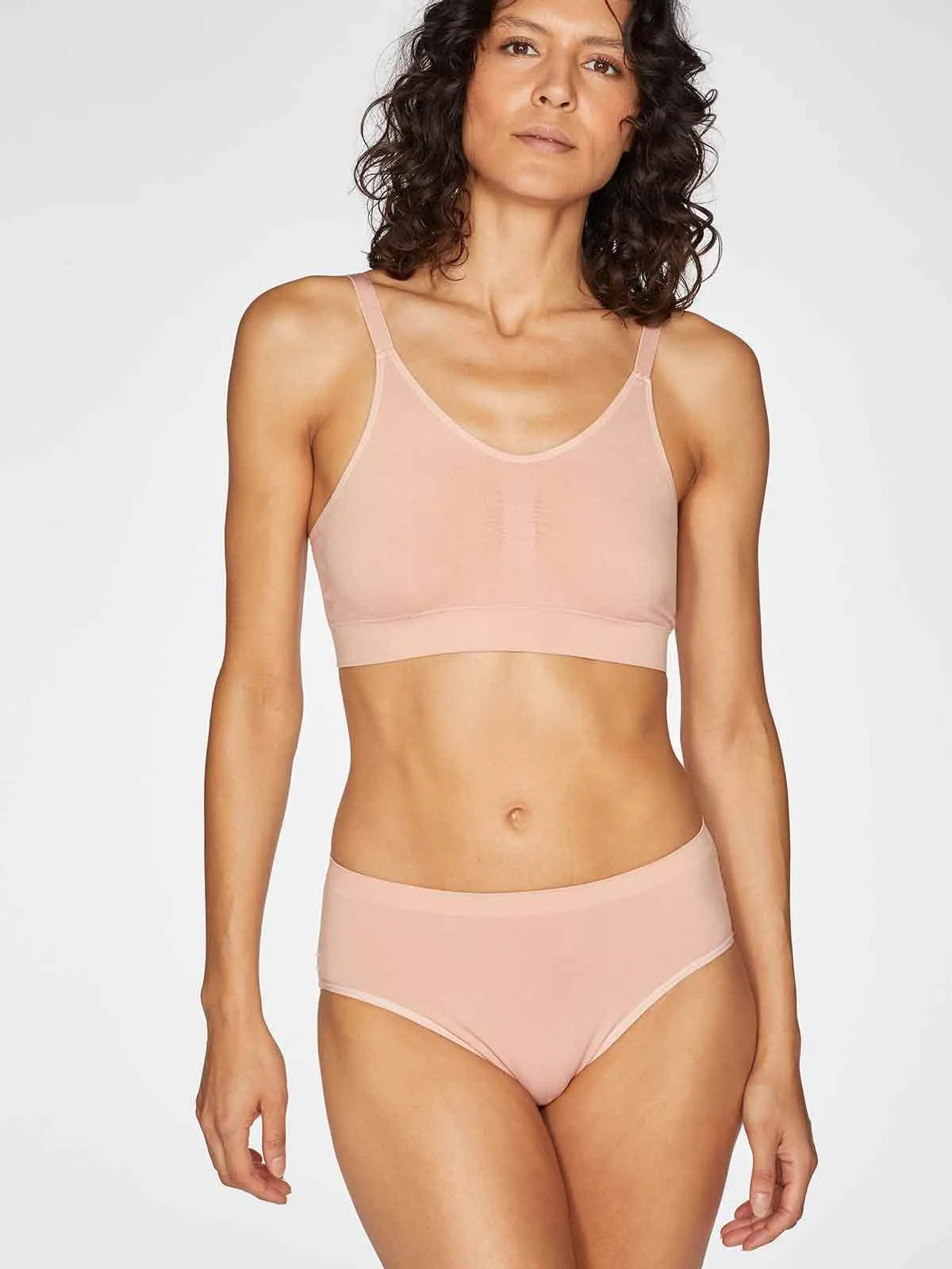 Renata Seamless Bralet - Blush