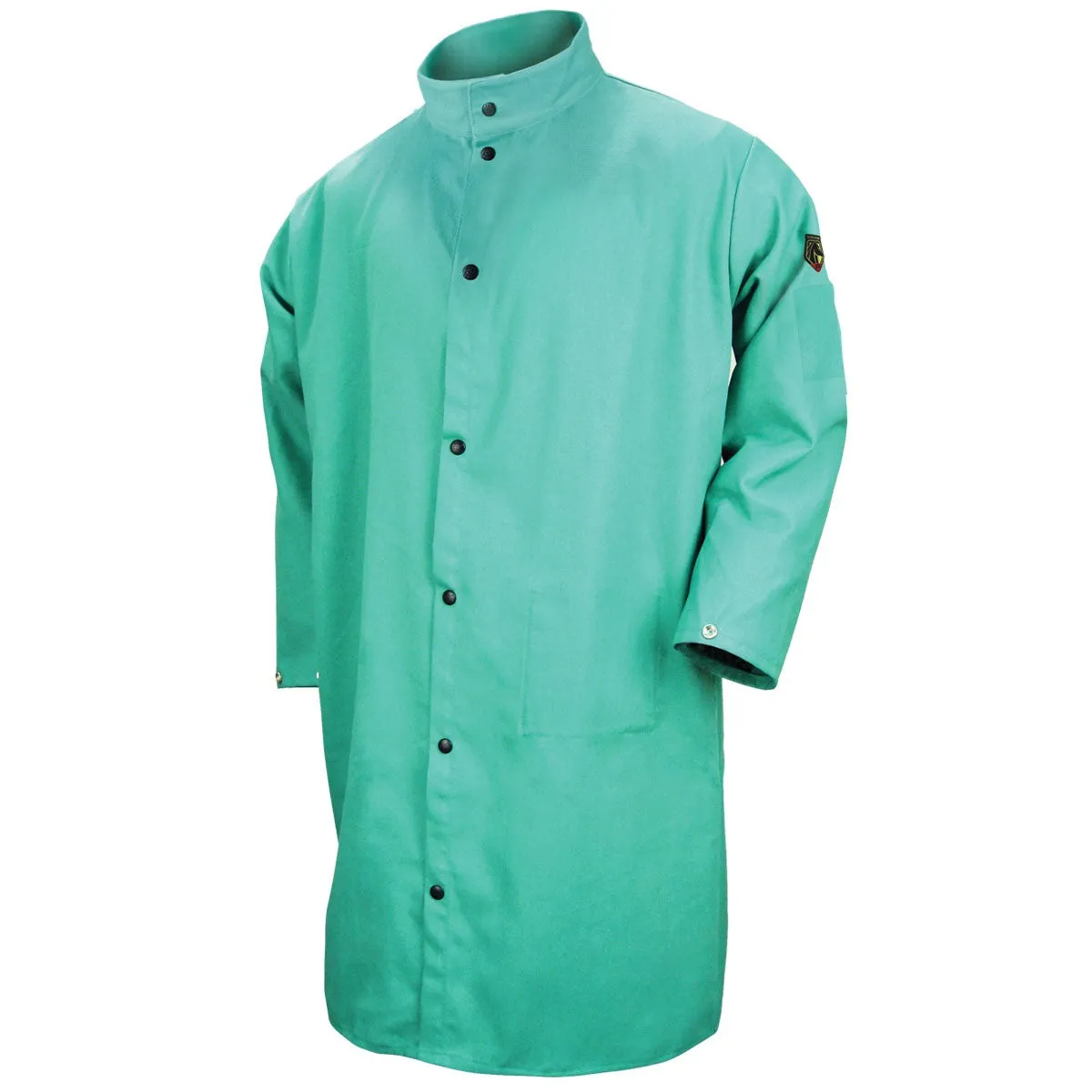 Revco Black Stallion 9oz Green FR Cotton Shop Coat (F9-42C)