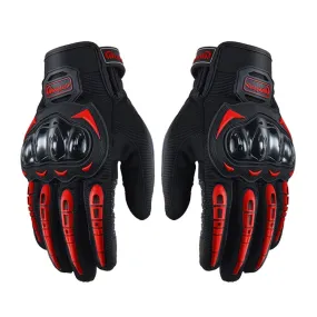 Riding Tribe MCS-17 Motorcycle Gloves Touch Screen Outdoor Riding Gloves, Size: XL(Red)