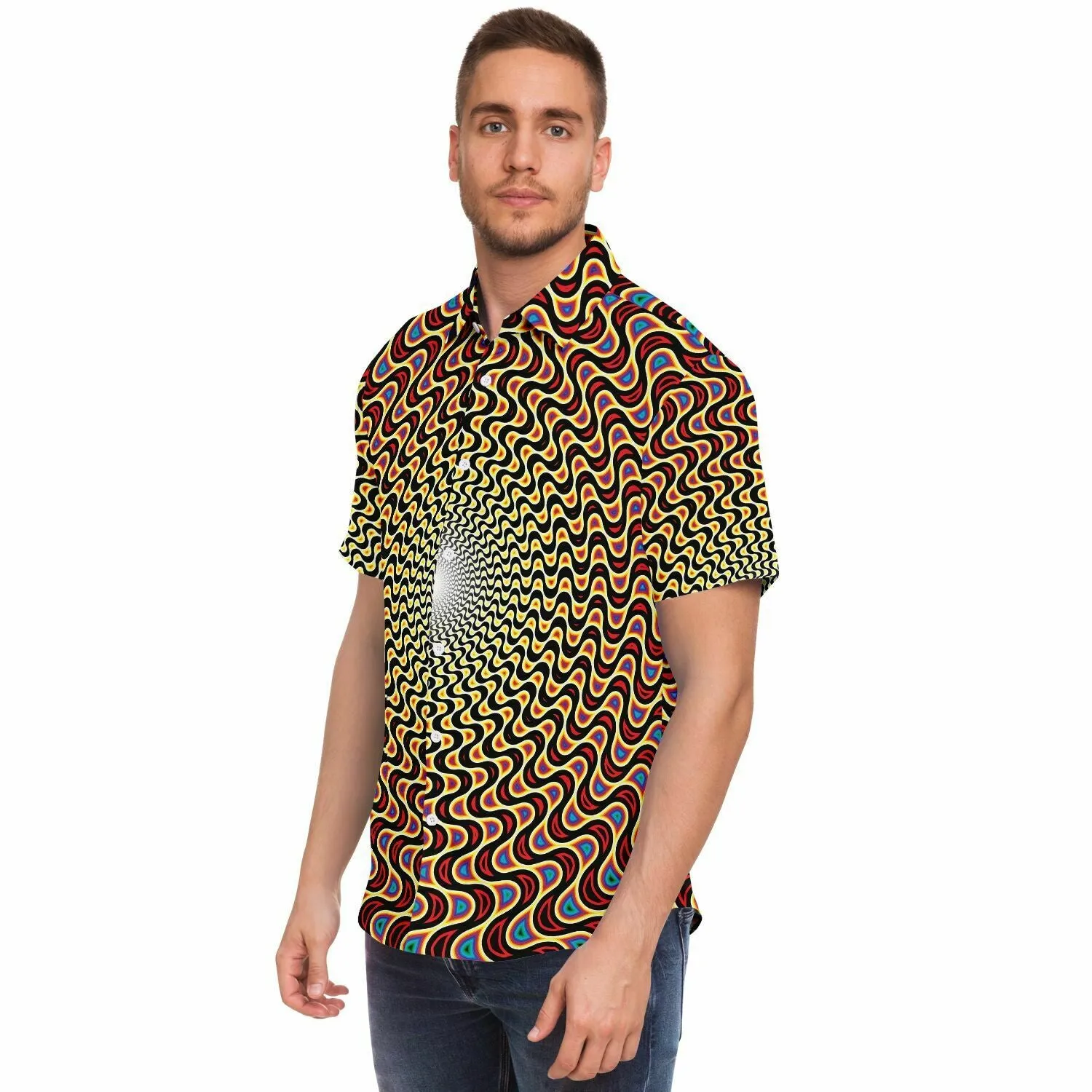 Ripples Button Shirt | Rob Mack