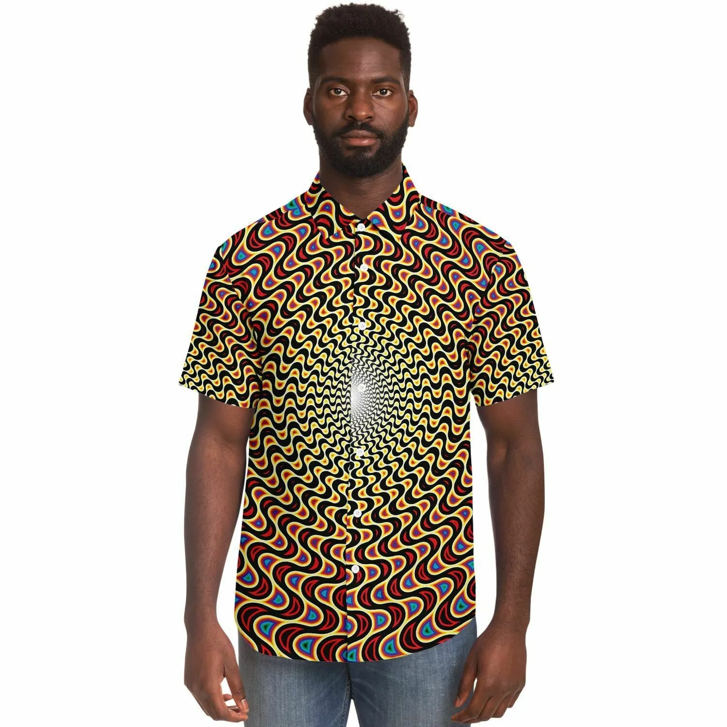 Ripples Button Shirt | Rob Mack