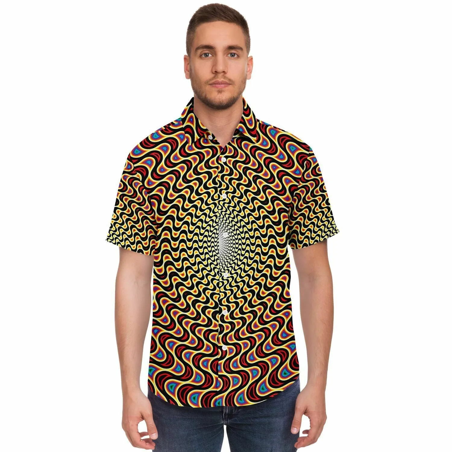 Ripples Button Shirt | Rob Mack