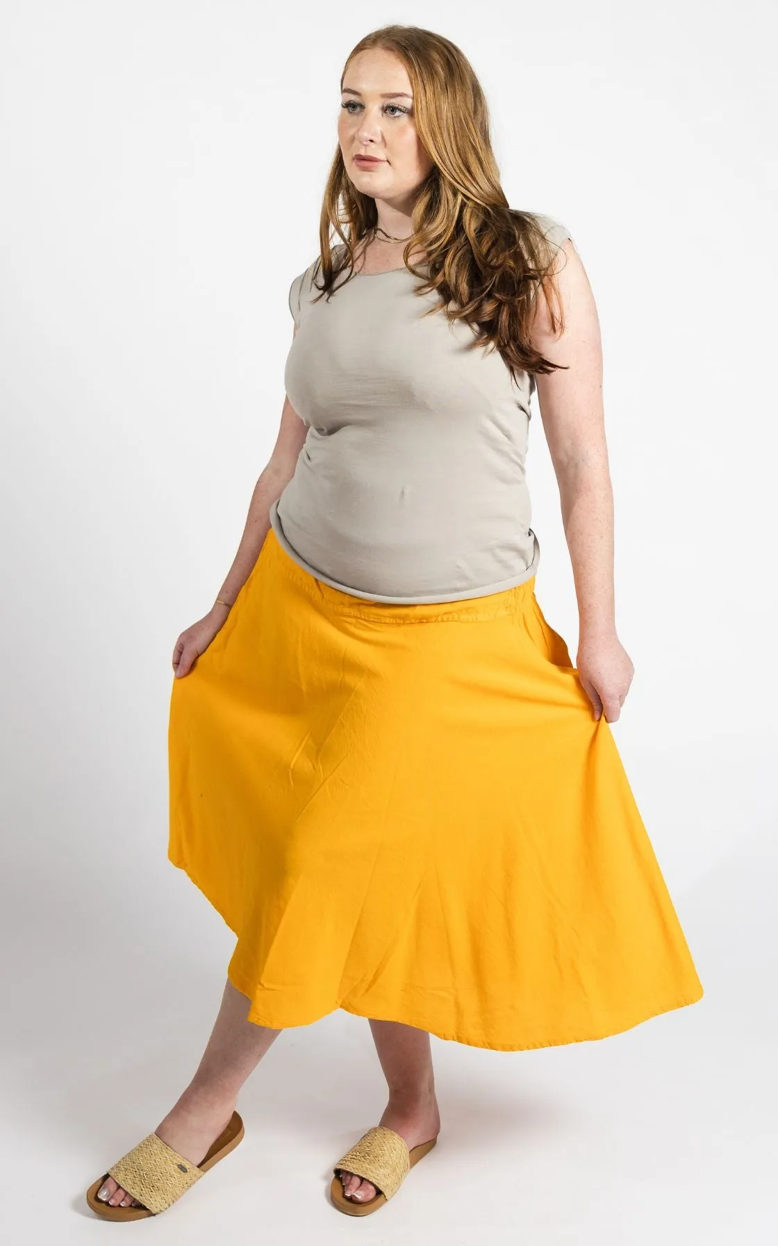 Rosa Skirt - Yellow