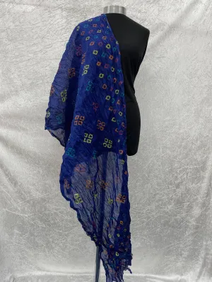 Royal Batik  - Starched Cotton Mix Blend Ethnic Scarf