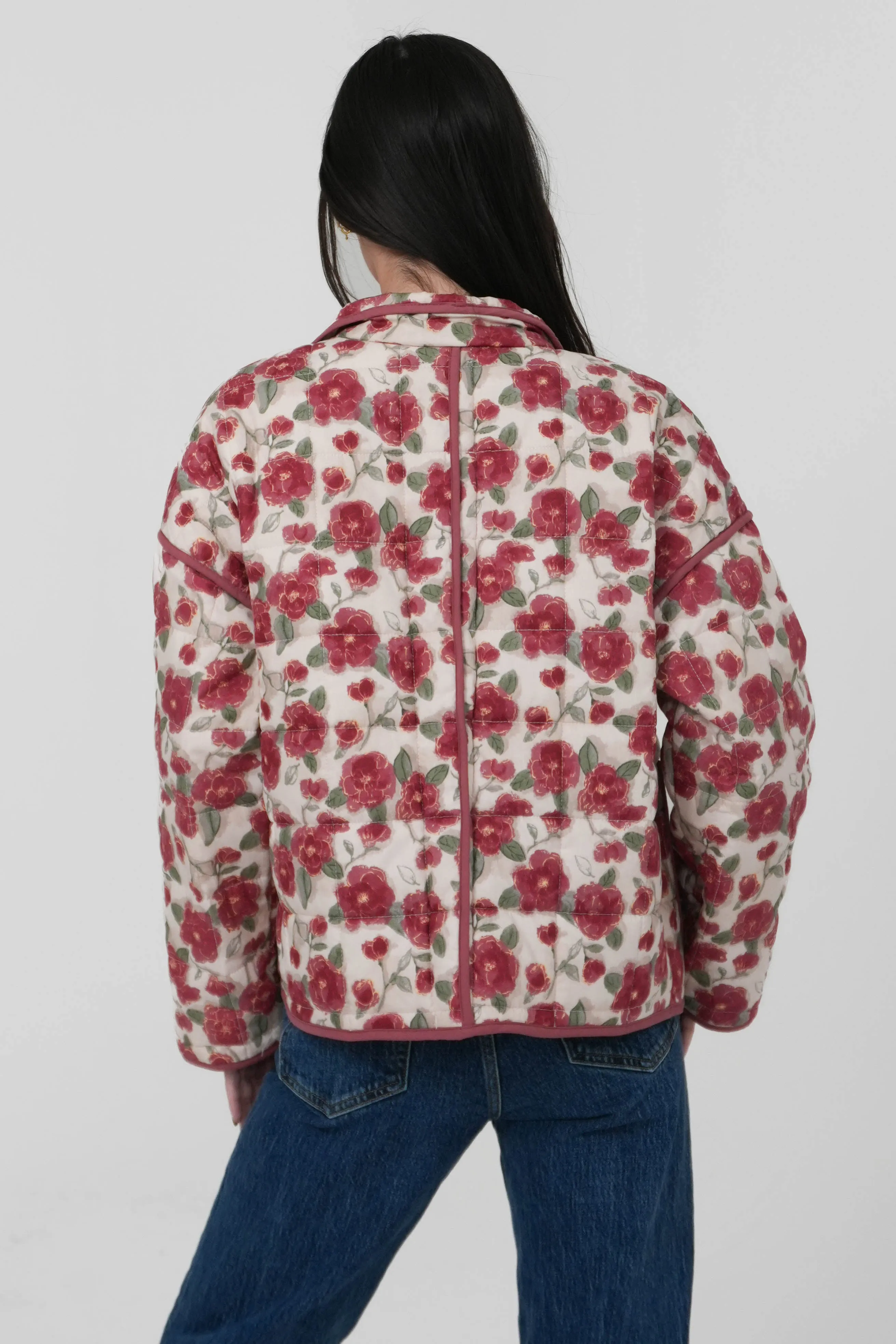 Ruth Jacket in Cherry