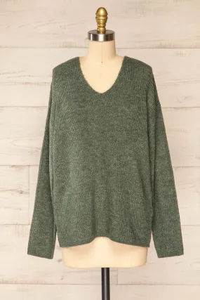 Saler Green | Oversized Knited Sweater