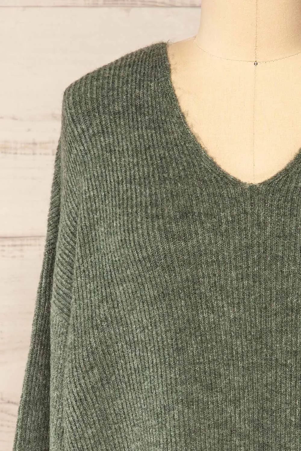 Saler Green | Oversized Knited Sweater