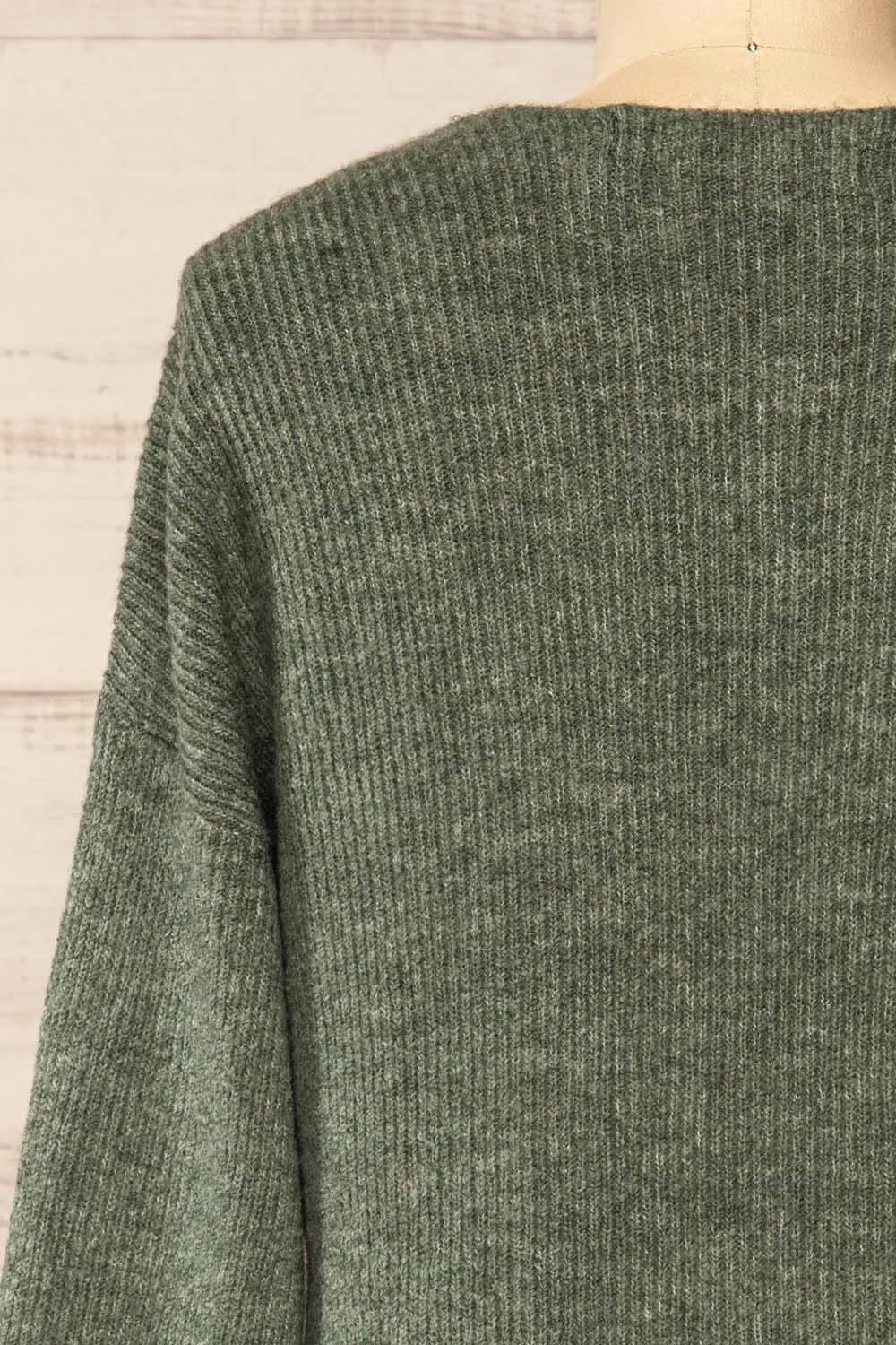 Saler Green | Oversized Knited Sweater