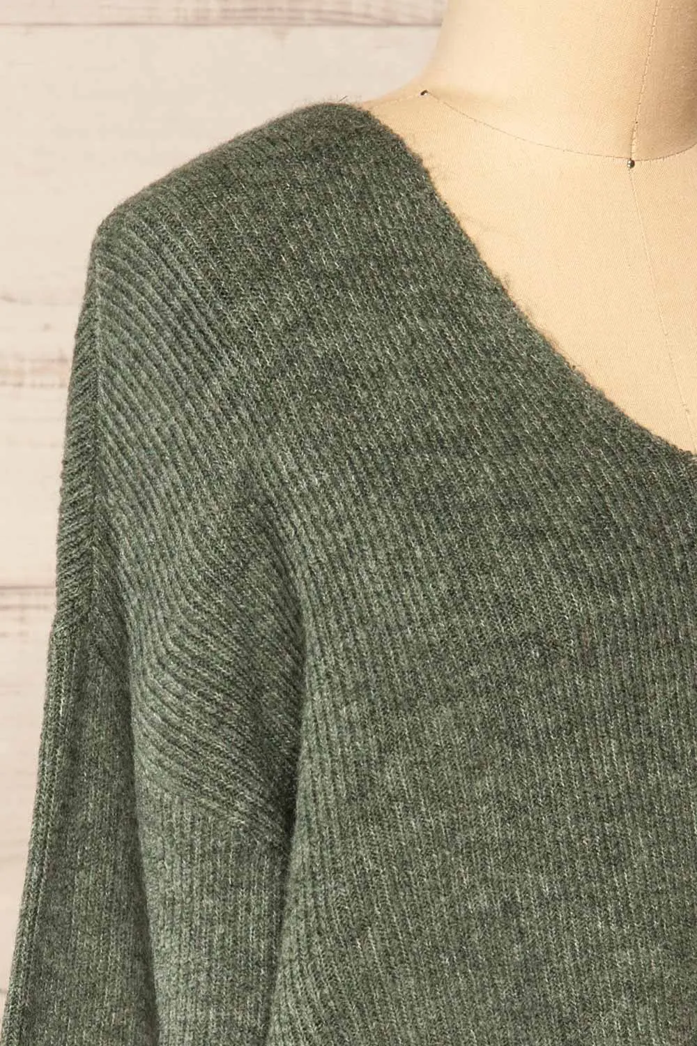 Saler Green | Oversized Knited Sweater