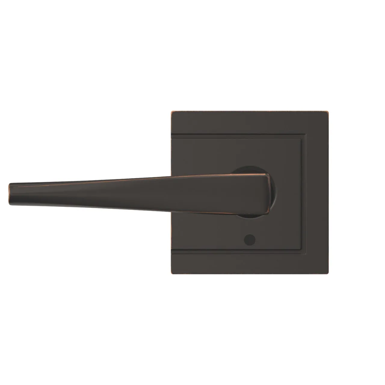 Schlage Custom Eller Lever Combined Interior Hall-Closet and Bed-Bath Lock Upland Trim