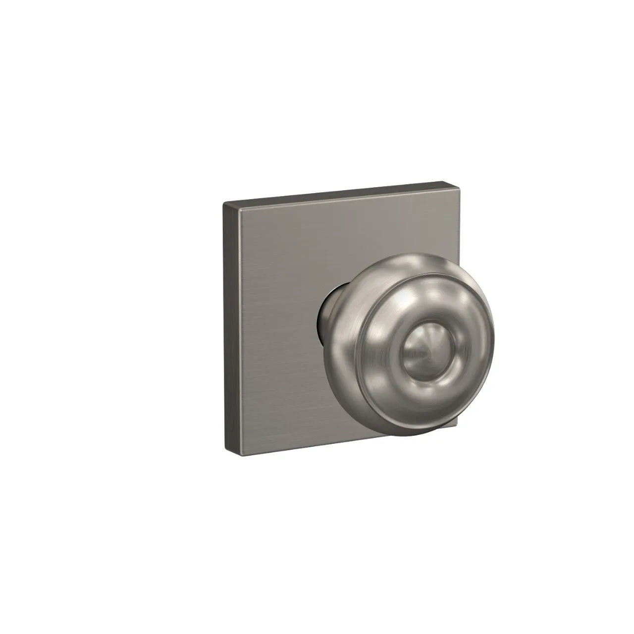 Schlage Custom Georgian Knob Combined Interior Hall-Closet and Bed-Bath Lock Collins Trim