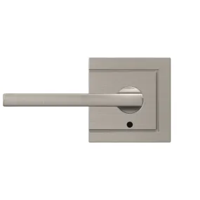 Schlage Custom Latitude Lever Combined Interior Hall-Closet and Bed-Bath Lock Upland Trim