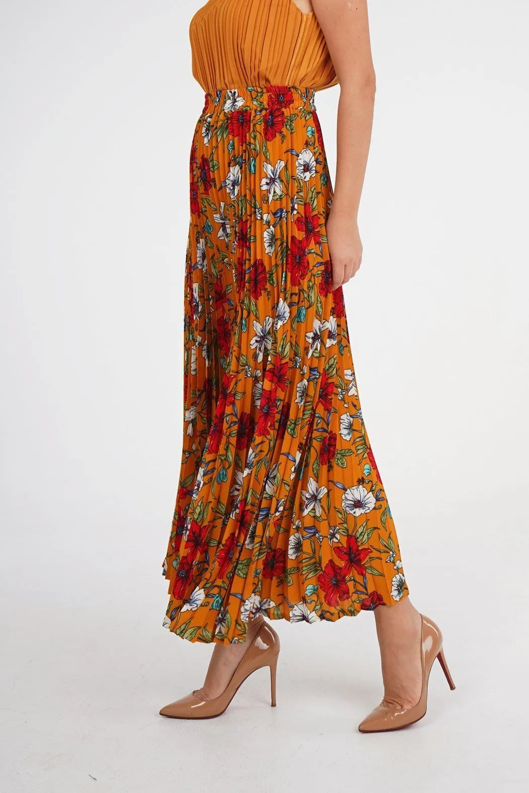 Senalda Floral Skirt (Clearance sale)