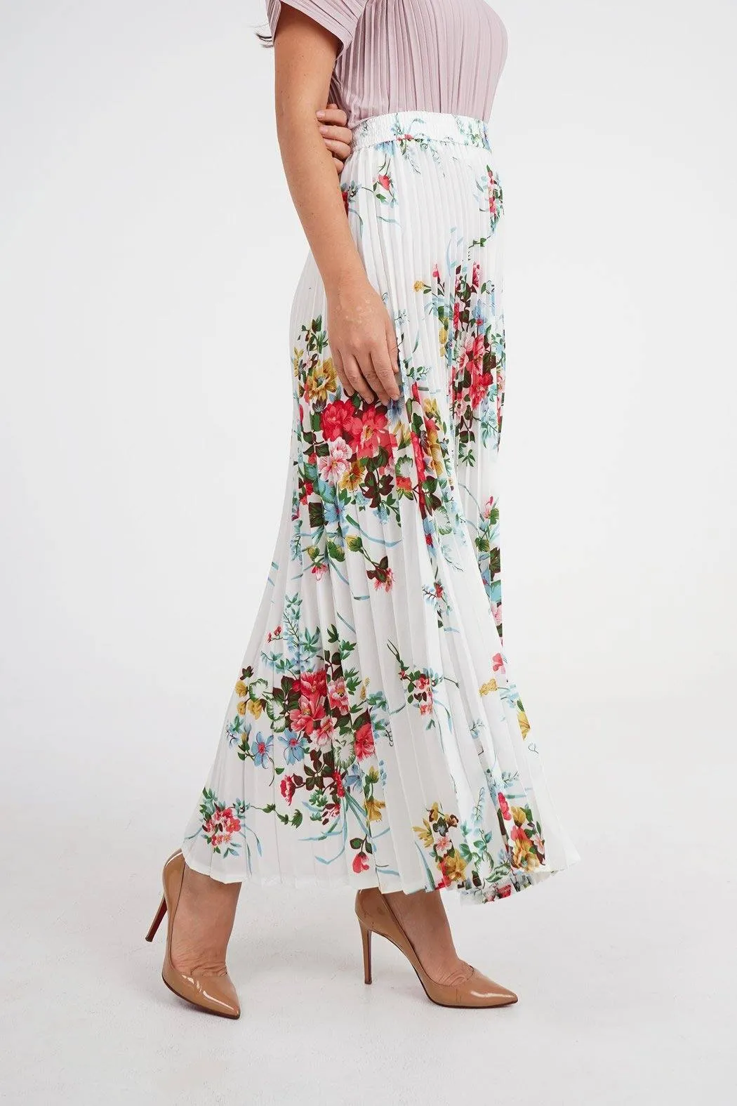 Senalda Floral Skirt (Clearance sale)