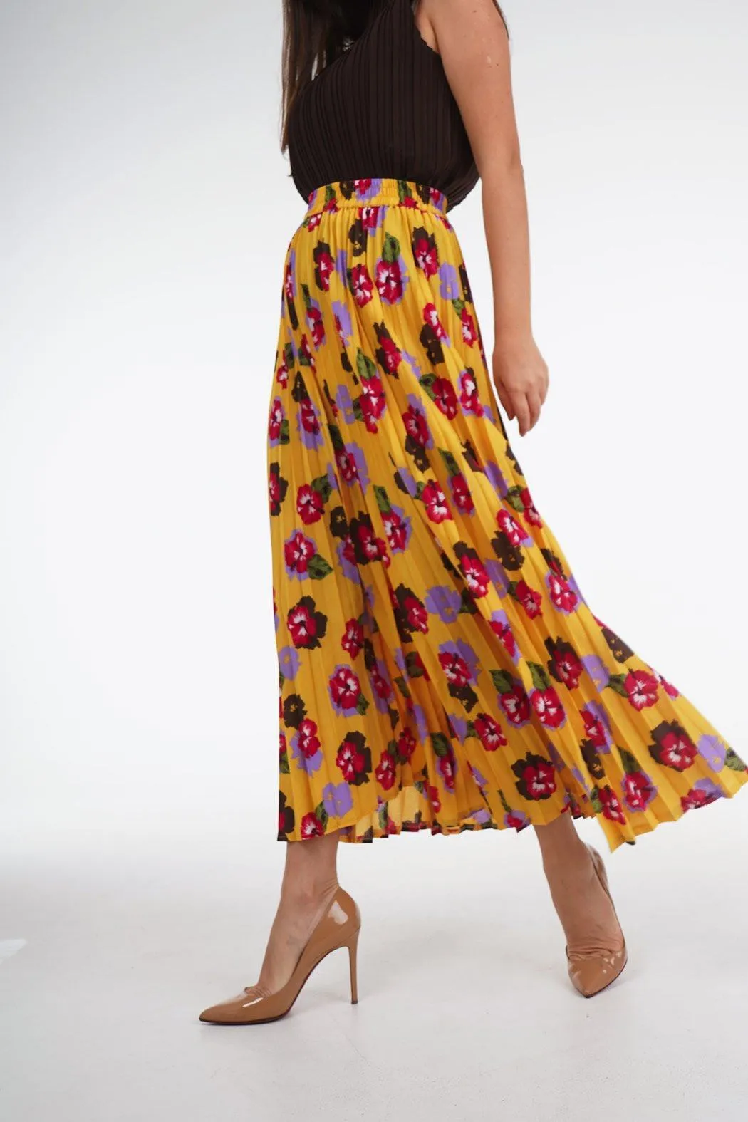 Senalda Floral Skirt (Clearance sale)