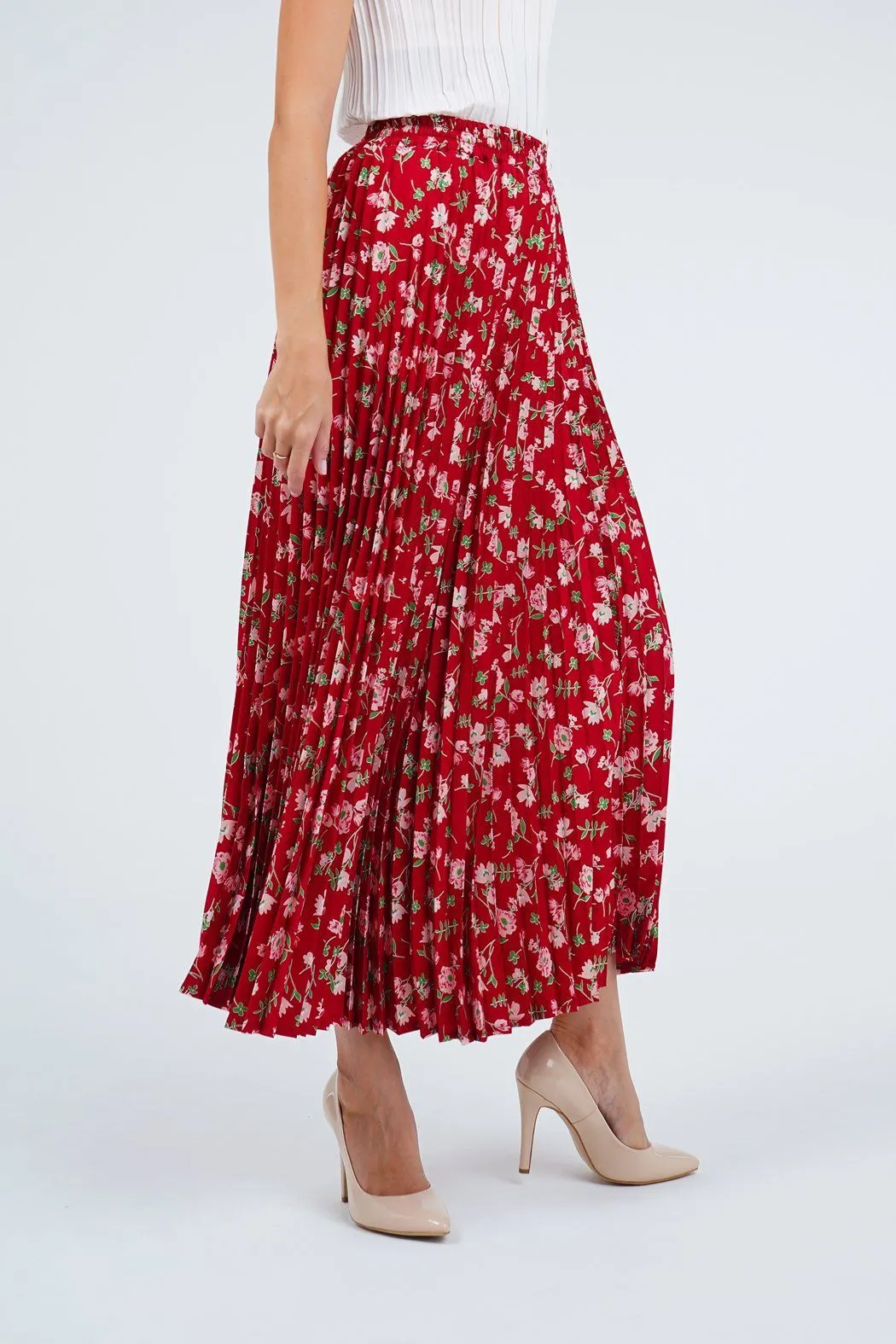 Senalda Floral Skirt (Clearance sale)