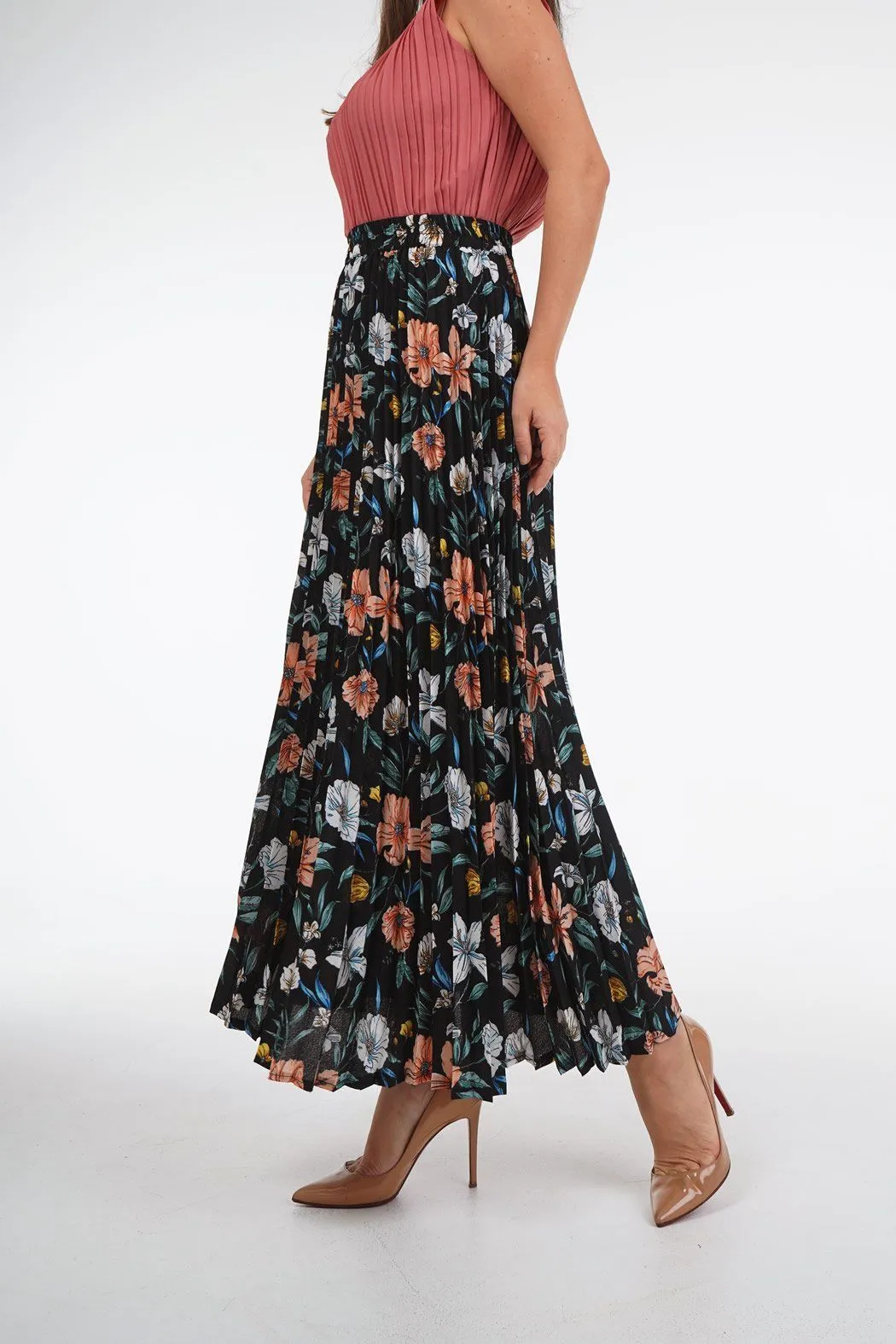 Senalda Floral Skirt (Clearance sale)