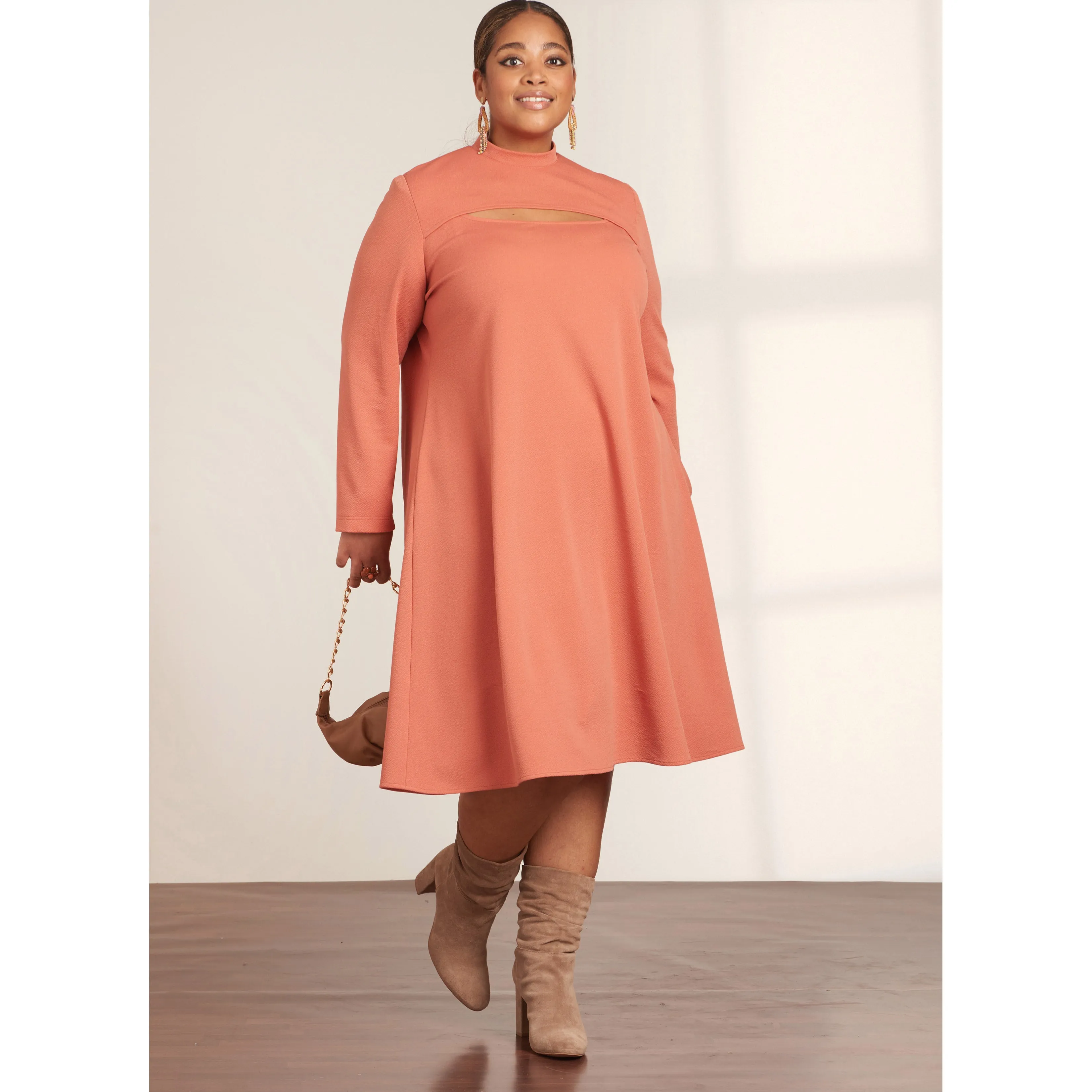 Simplicity Pattern S9644 Misses' Women's Knit Dress