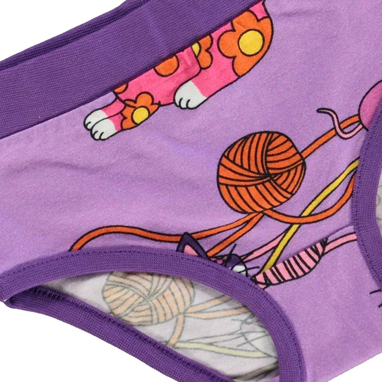 Småfolk Viola Underwear Set With Cats