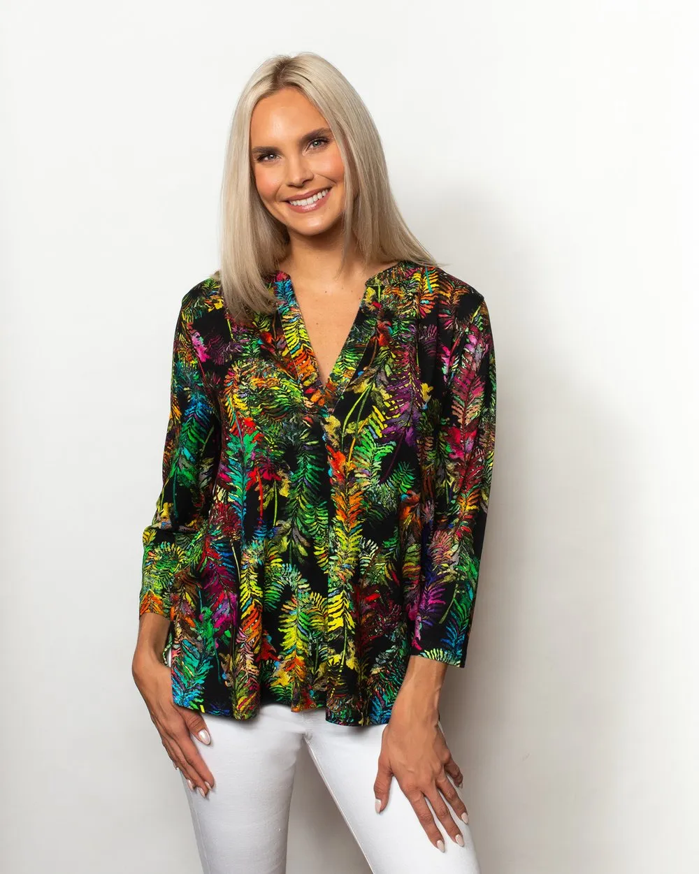 Sno Skins | Viscose Prints | Henley Hi-Lo | Women's | Magical