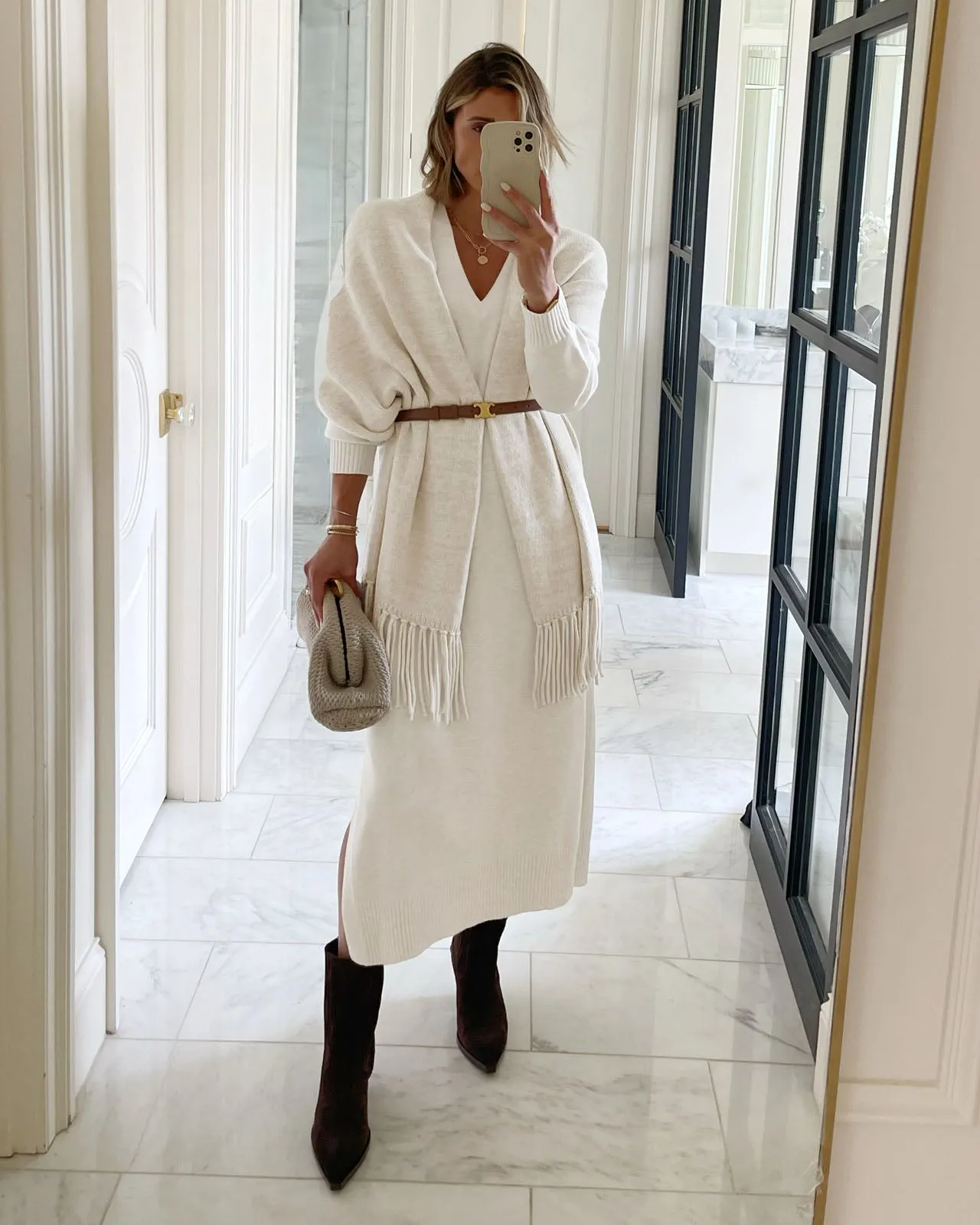 Splendid x @Cellajaneblog Cashblend Sweater Dress