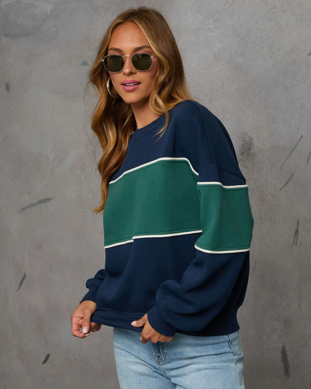 Stevenson Striped Sweatshirt