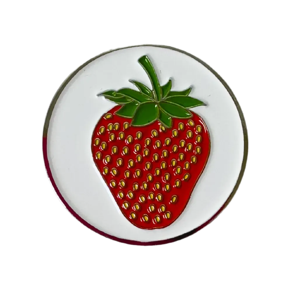 Strawberry | Magnetic Hat Pin