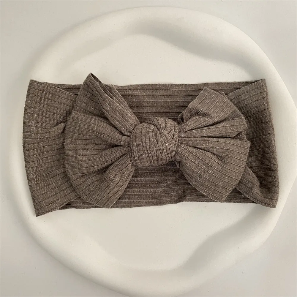 Sweet Serenity Ribbed Baby Headbands