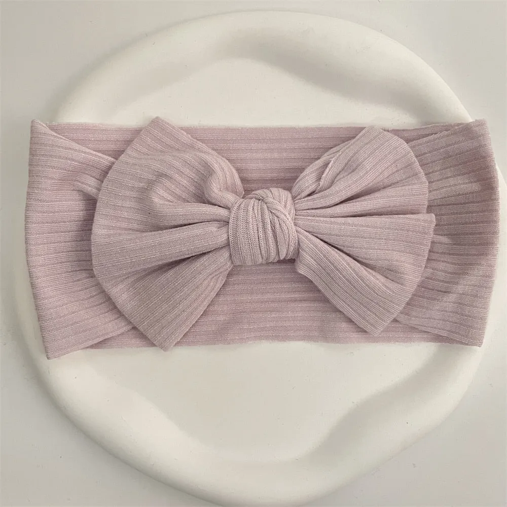 Sweet Serenity Ribbed Baby Headbands