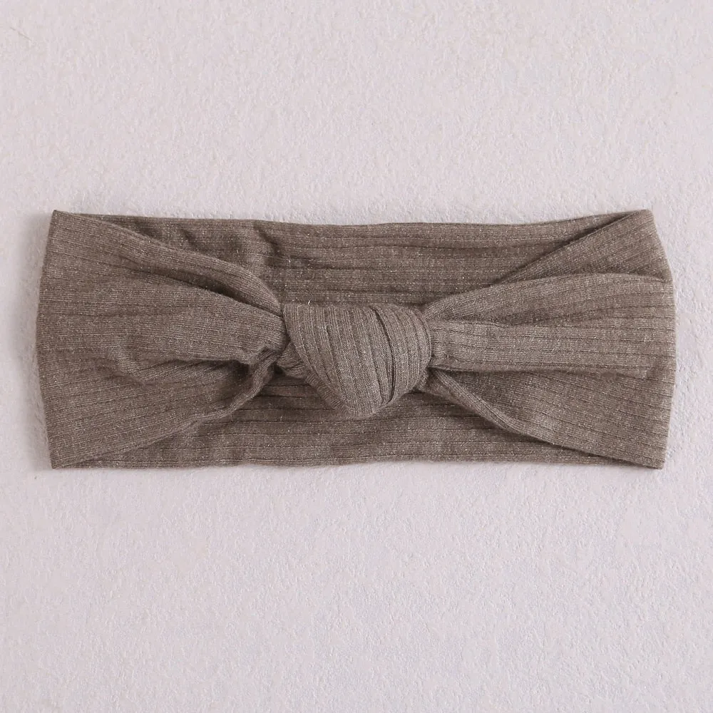 Sweet Serenity Ribbed Baby Headbands