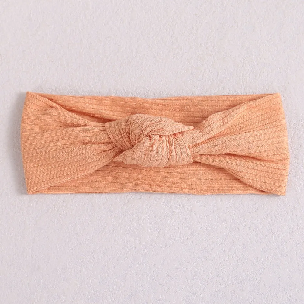 Sweet Serenity Ribbed Baby Headbands